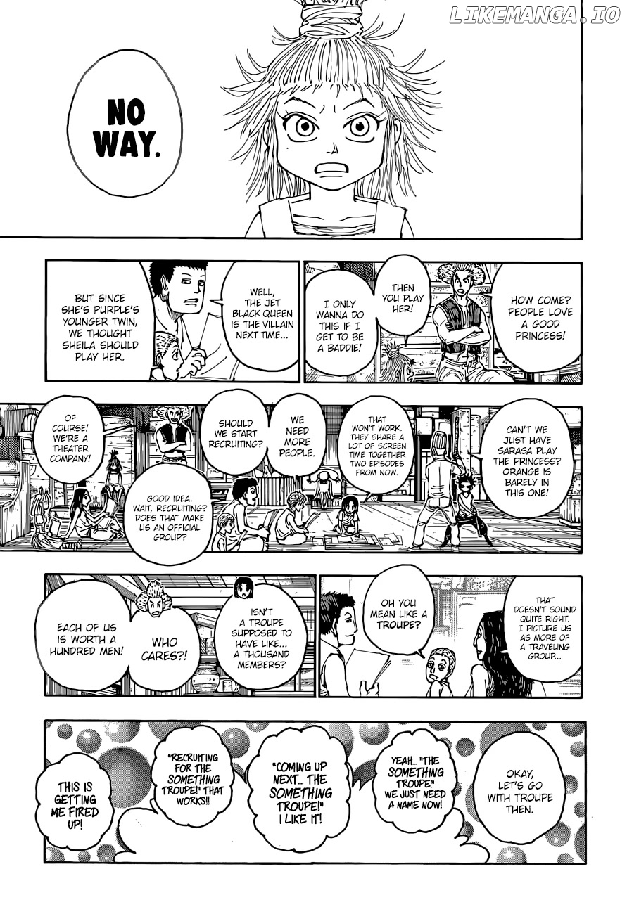 Hunter x Hunter, Chapter 396 image 18